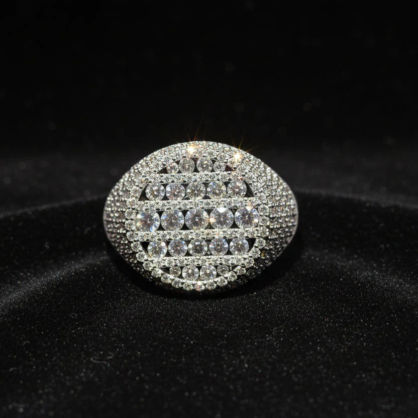 Moissanite 2.46 ctw Circle Ring