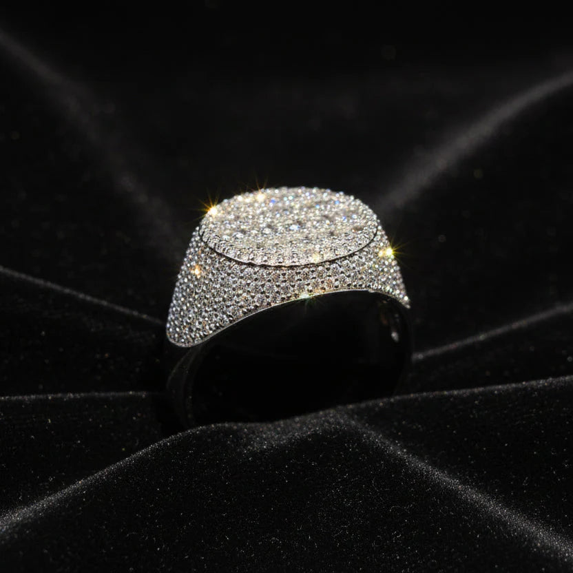 Moissanite 2.46 ctw Circle Ring