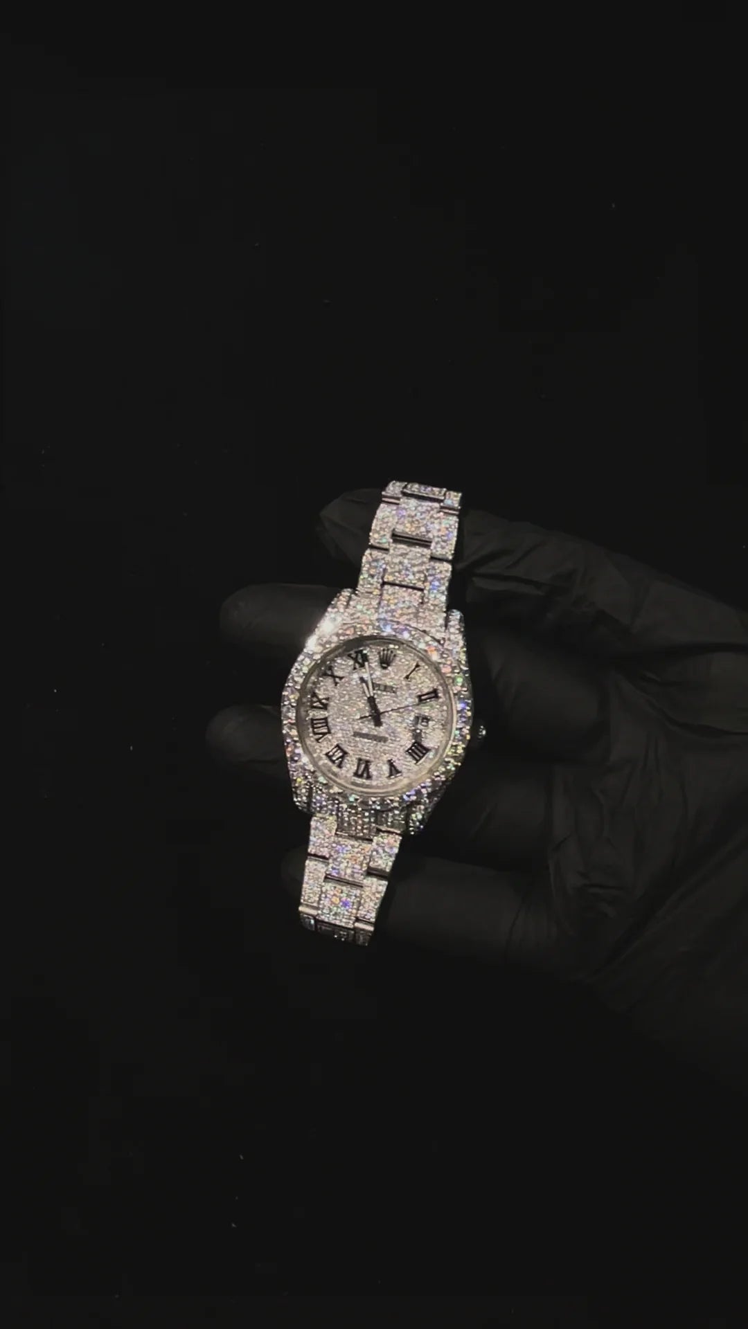 Iced Out VVS Custom Moissanite 41MM Watch