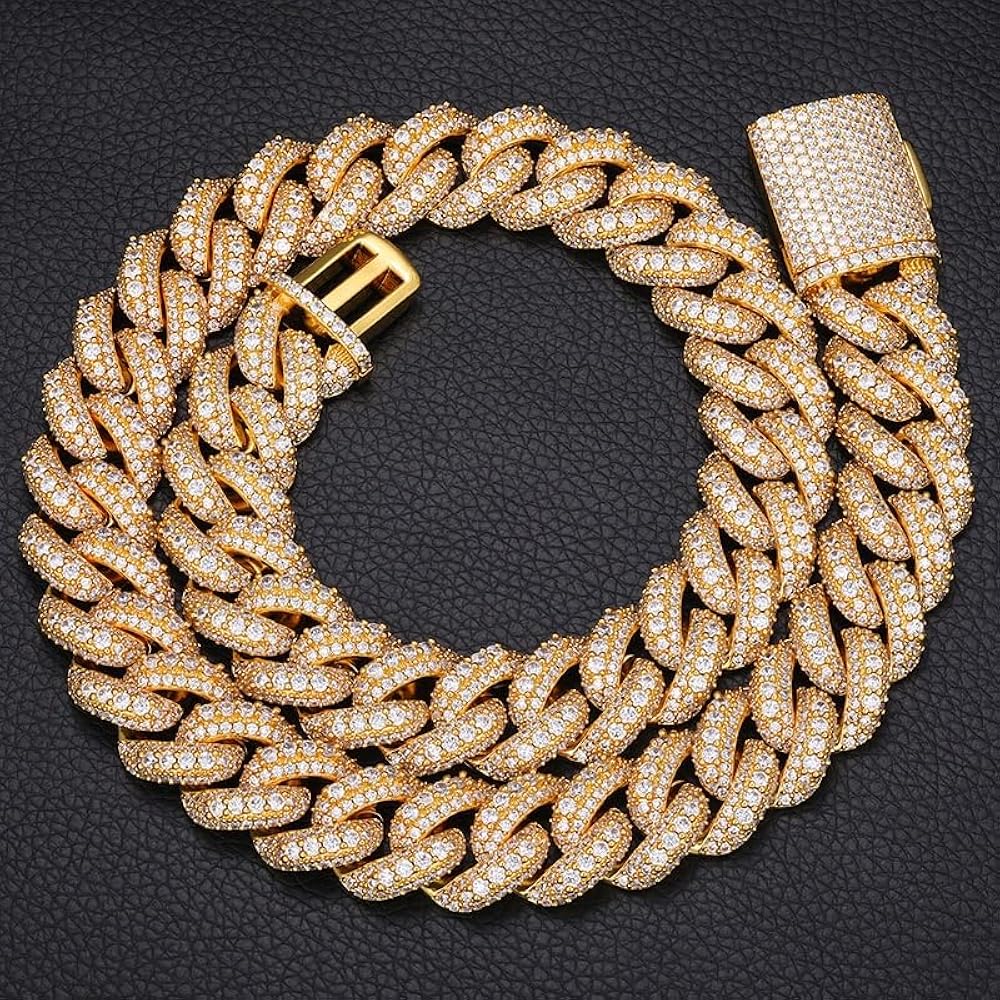 Cuban link chain 18mm