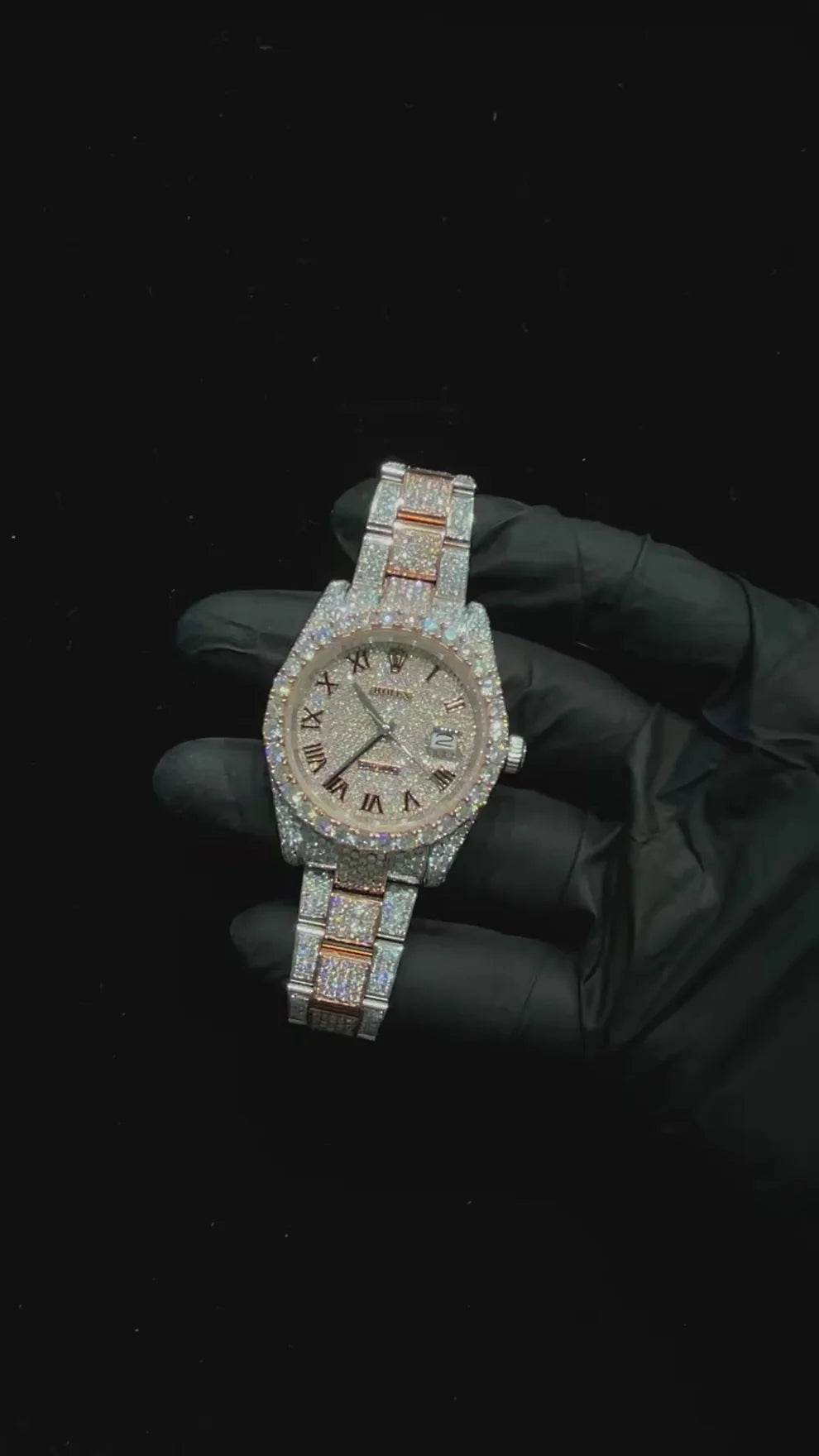 Iced Out VVS Custom Moissanite 41MM Watch