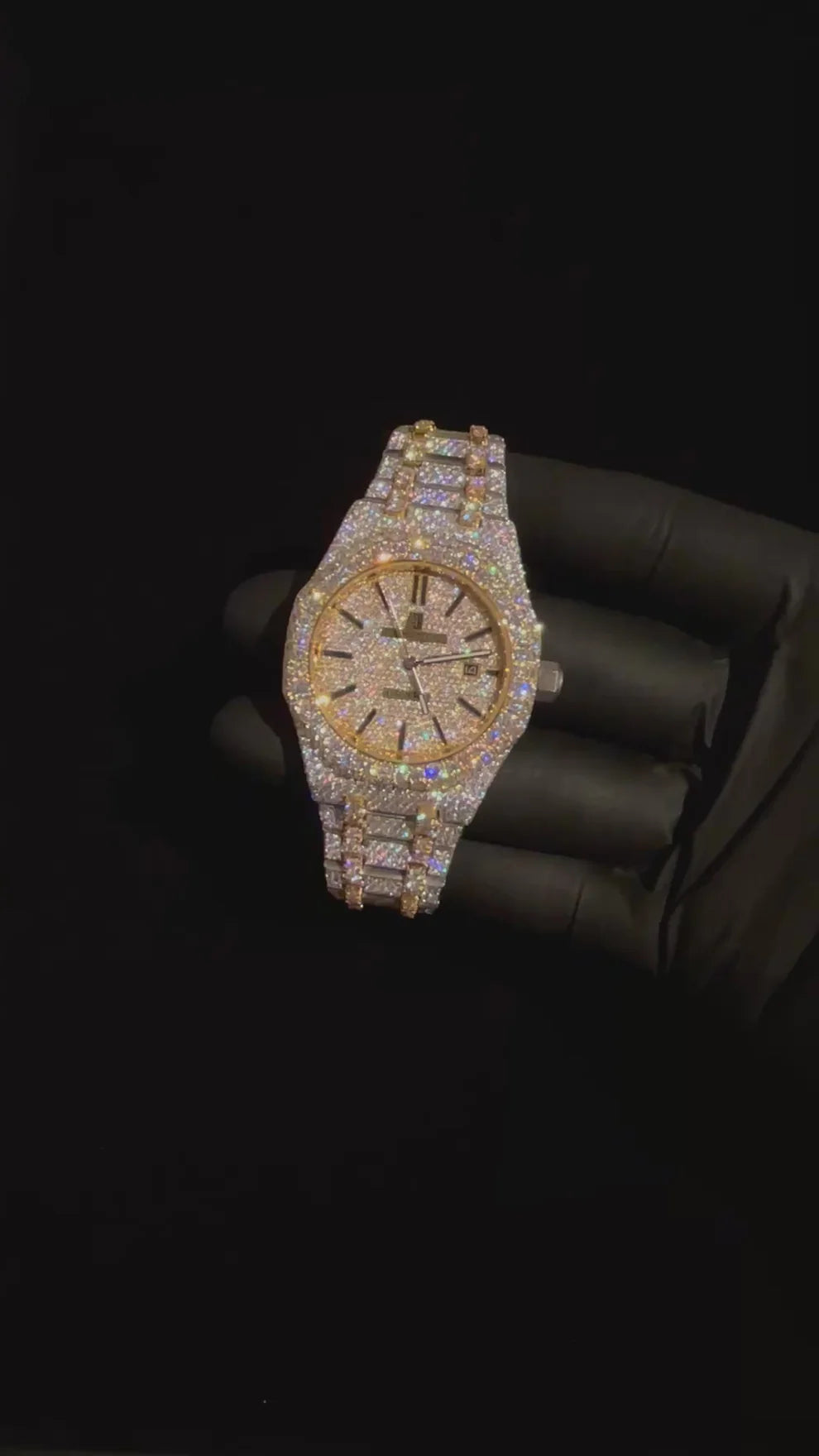 Iced Out VVS Custom Moissanite 41MM Watch