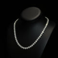 Silver Moissanite Necklace