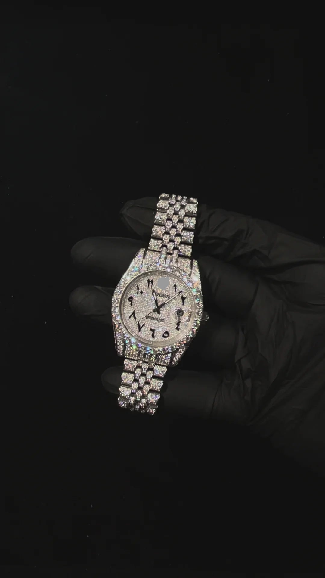 Iced Out VVS Custom Moissanite 41MM Watch