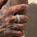 5 Row diamond ring