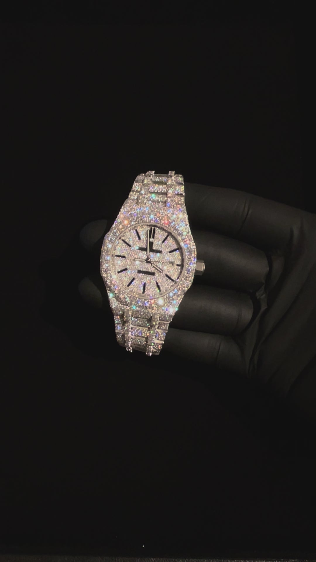 Iced Out VVS Custom Moissanite 41MM Watch